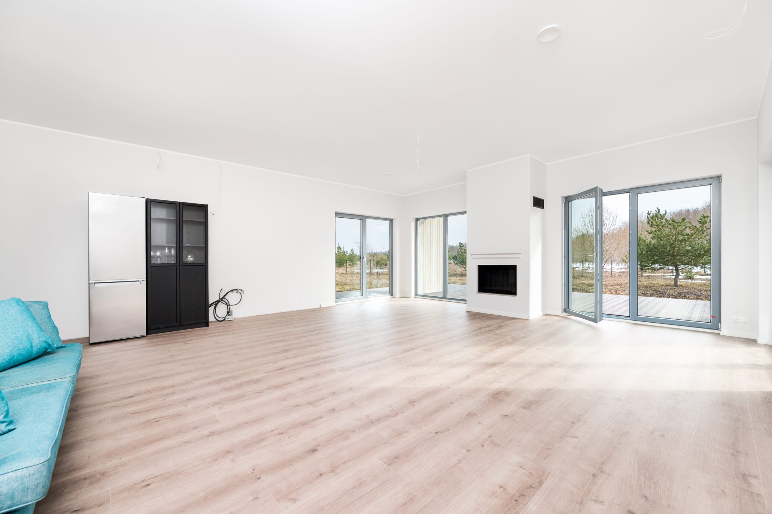 Family house living room