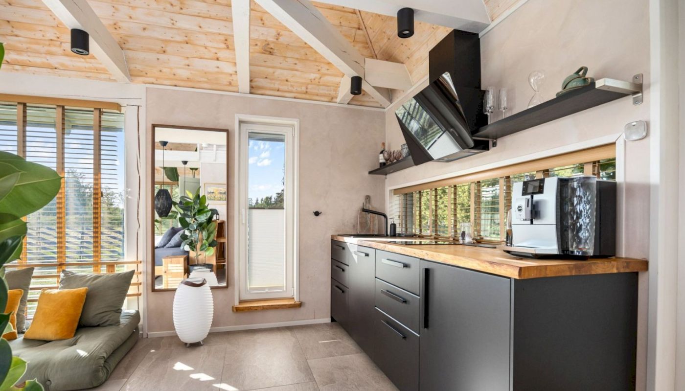 Seaside villa kitchen