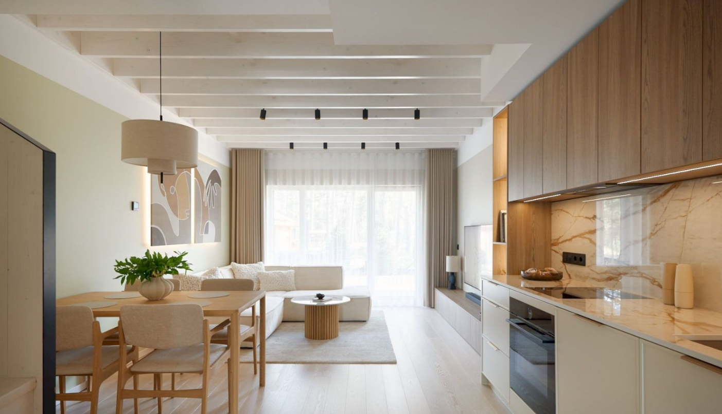 Townhouse living room