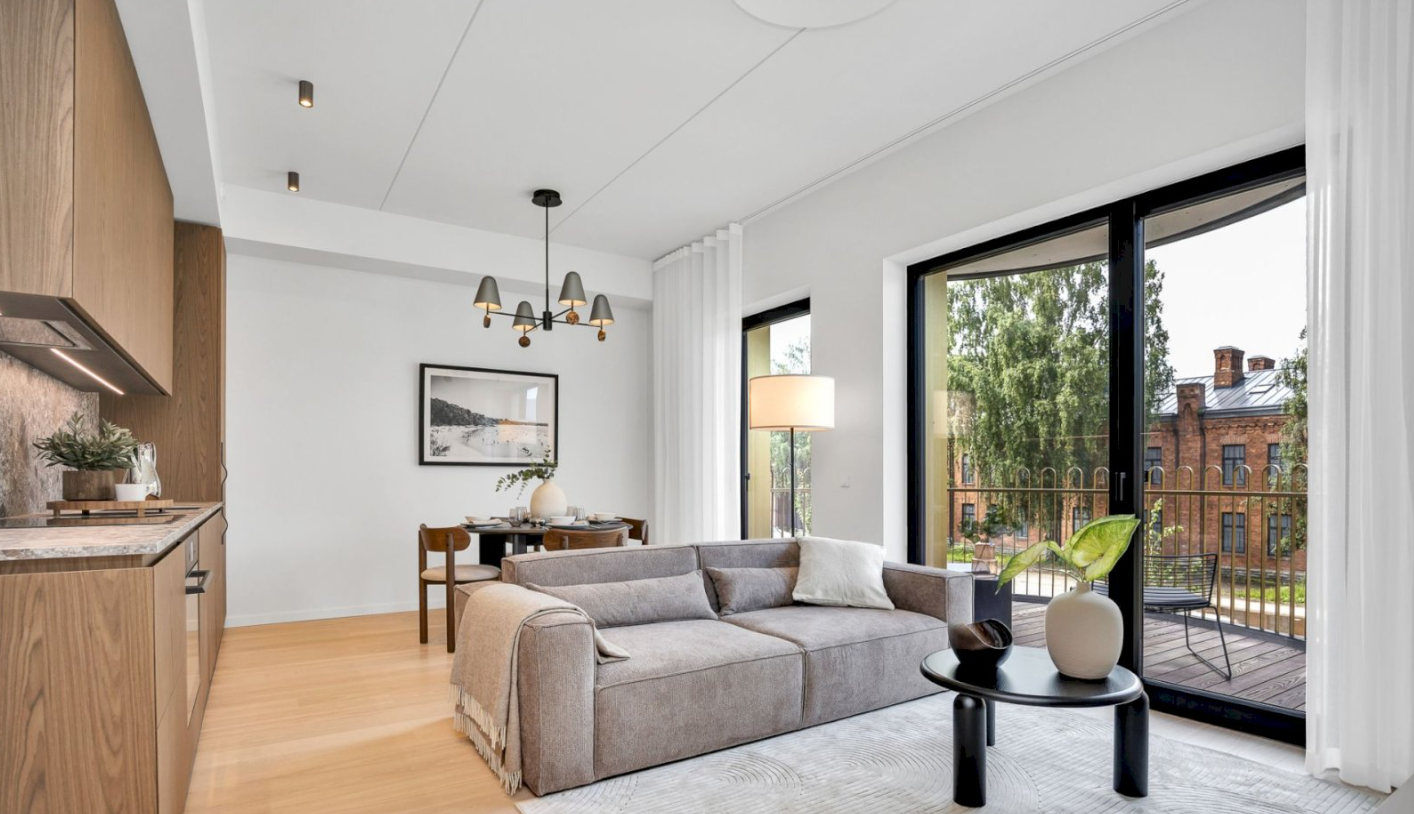 Narva apartment living room