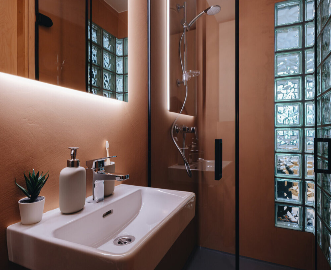 Student apartment bedroom